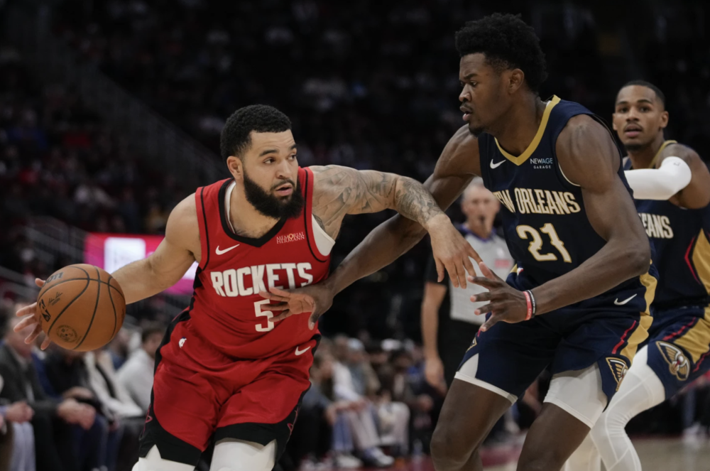 开云体育-鹈鹕险胜猛龙,范弗利特统治全场